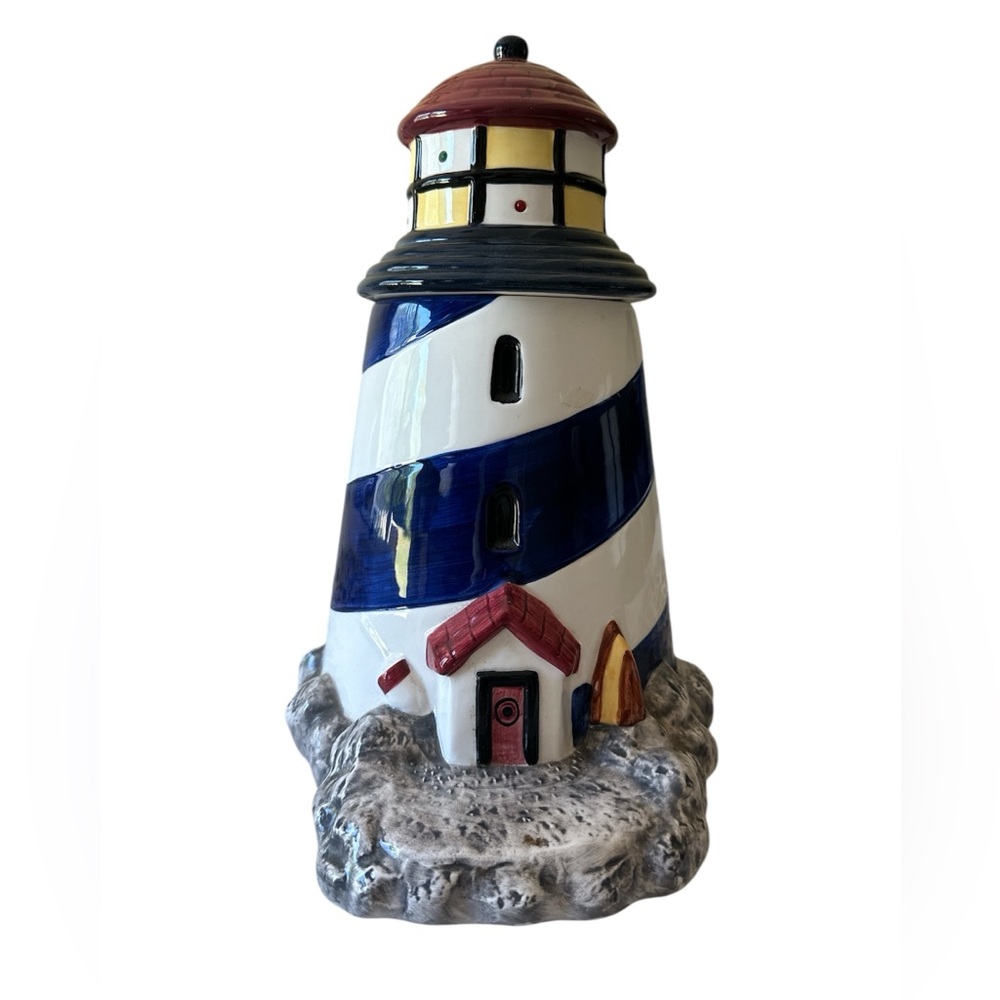 1998 Tone World Vintage Ceramic Lighthouse